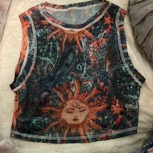 Shein Size Small Mesh Tank